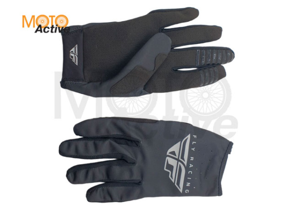 Перчатки FLY RACING LITE , черный/серый